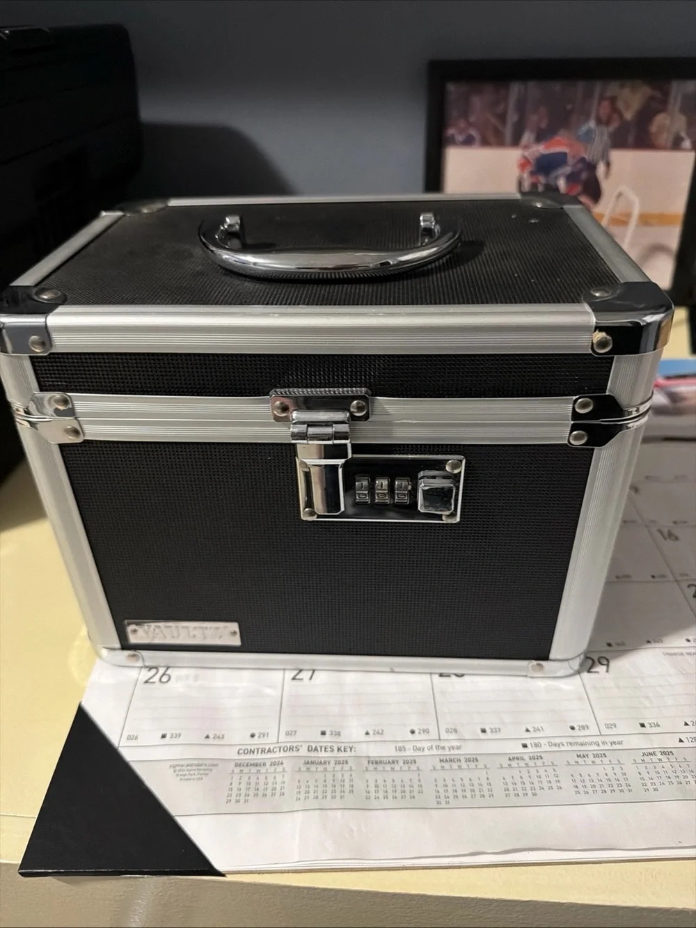 Camera Accessory Case - Black and Silver Combo
